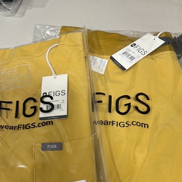 Figs Pants & Jumpsuits Figs Light Gold Scrub Set Poshmark